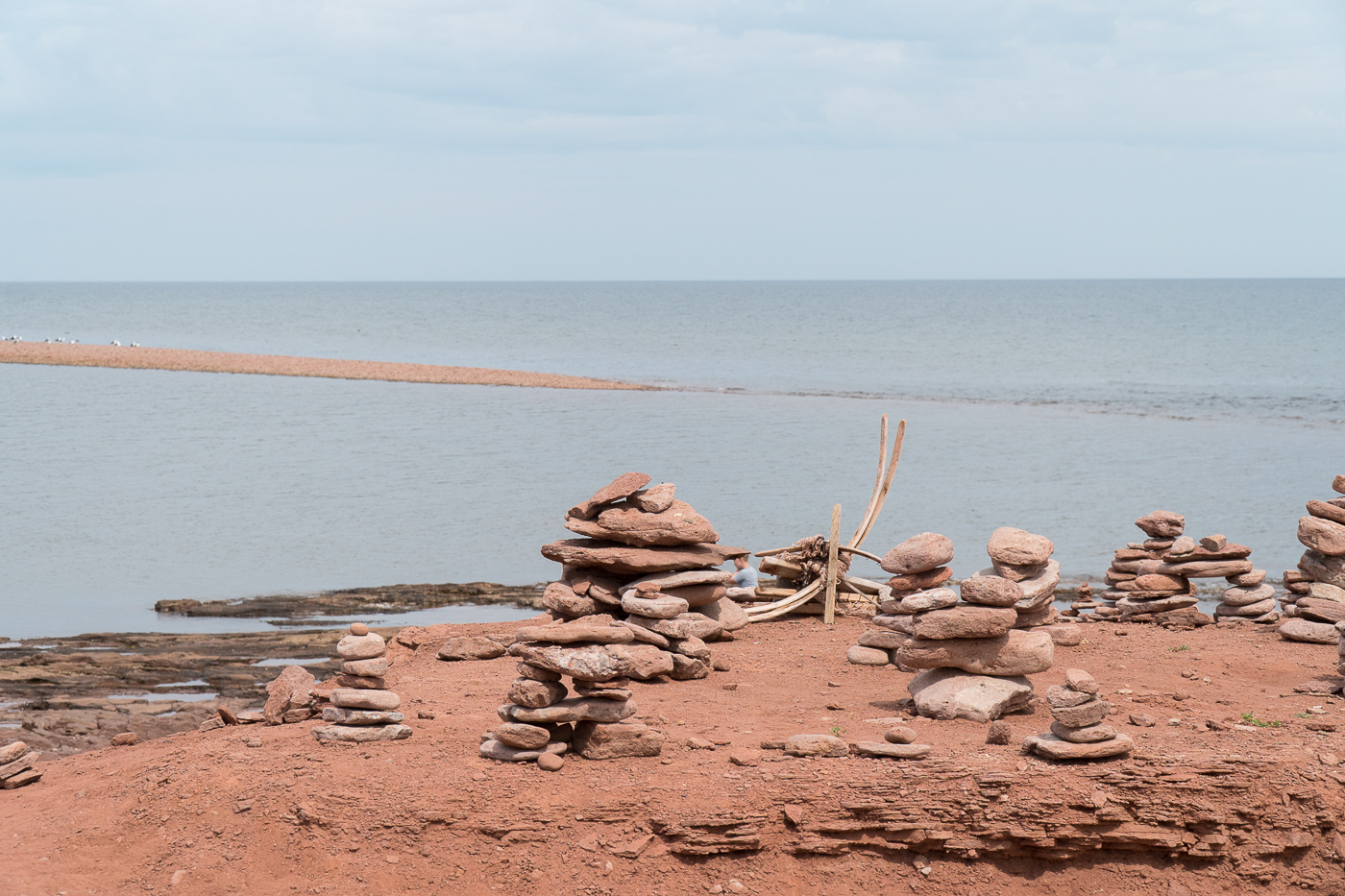 North Cape Interpretive Centre - Rencontre des marées