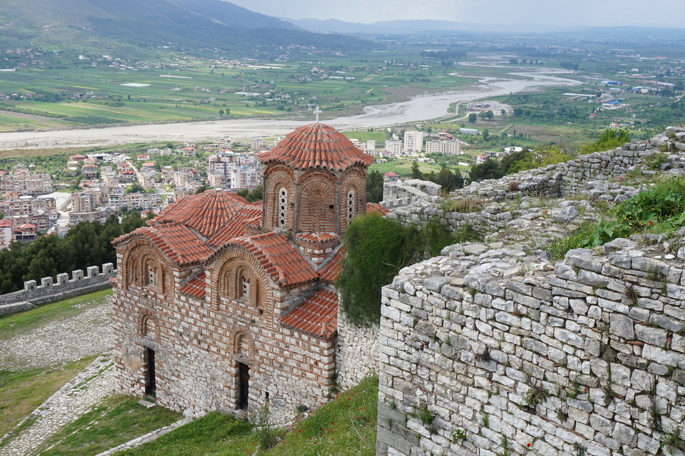 Paysage de vacances à Berat