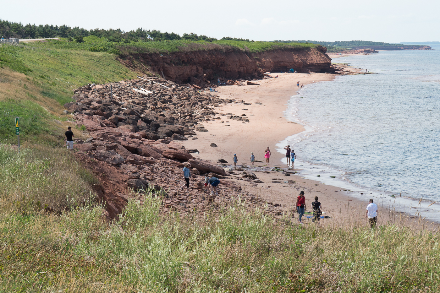 Plage de sable blond PEI