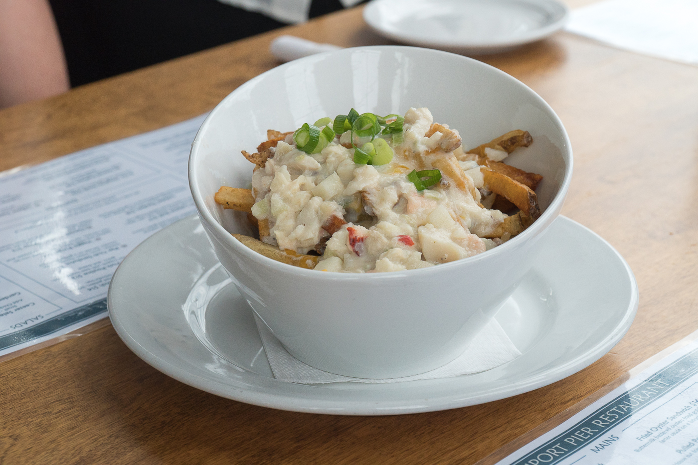 Poutine aux fruits de mer à manger à l'Île-du-Prince-Édouard