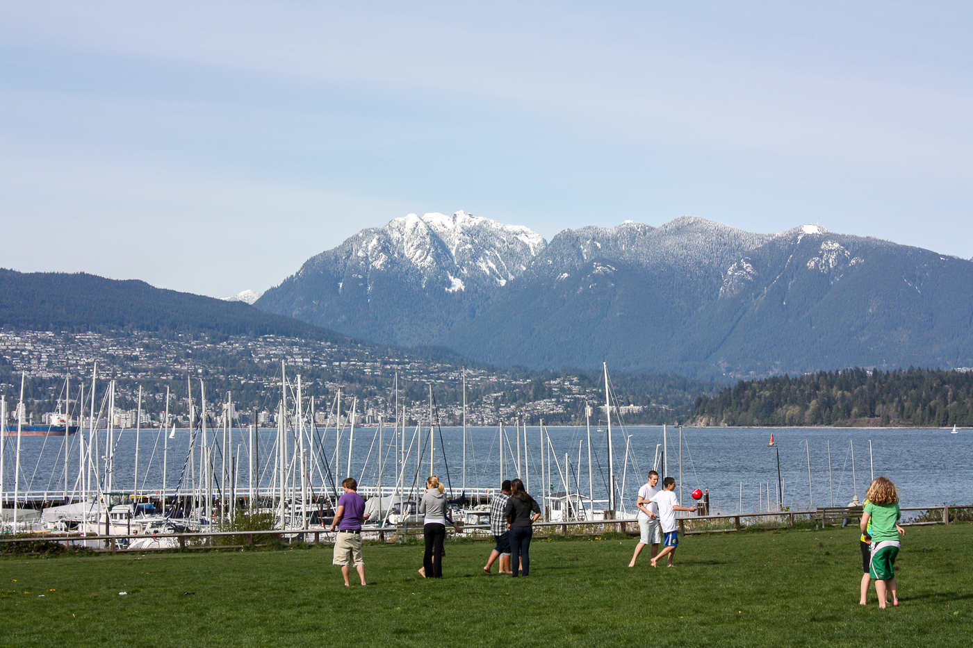 Vue de Jericho Beach, Vancouver