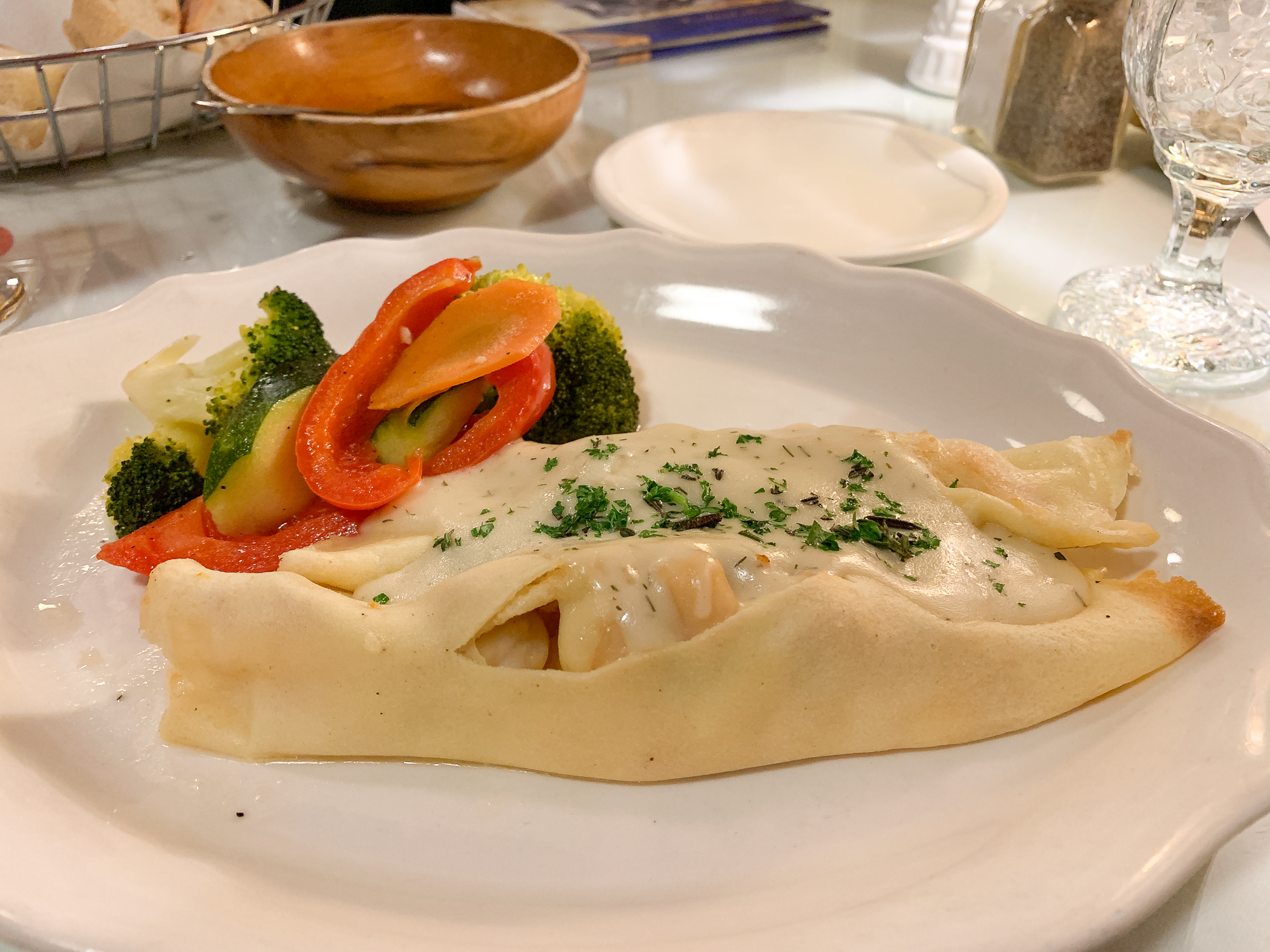 Crêpe aux fruits de mer du Resto Gare