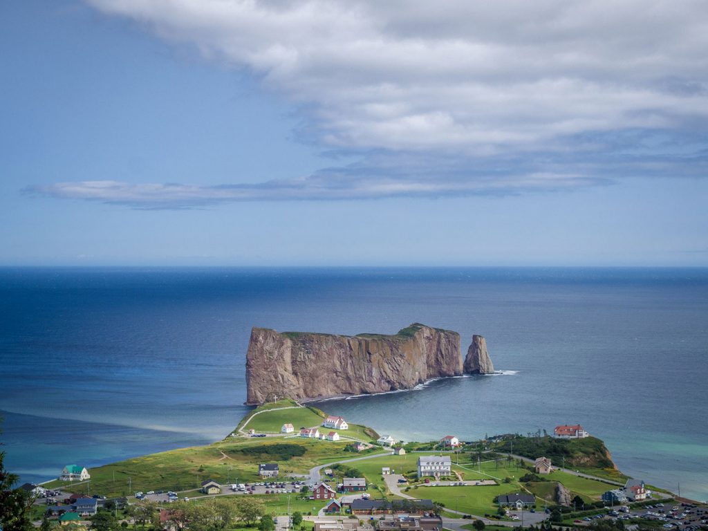 Meilleure vue du Rocher Percé - Road trip en Gaspésie, Québec