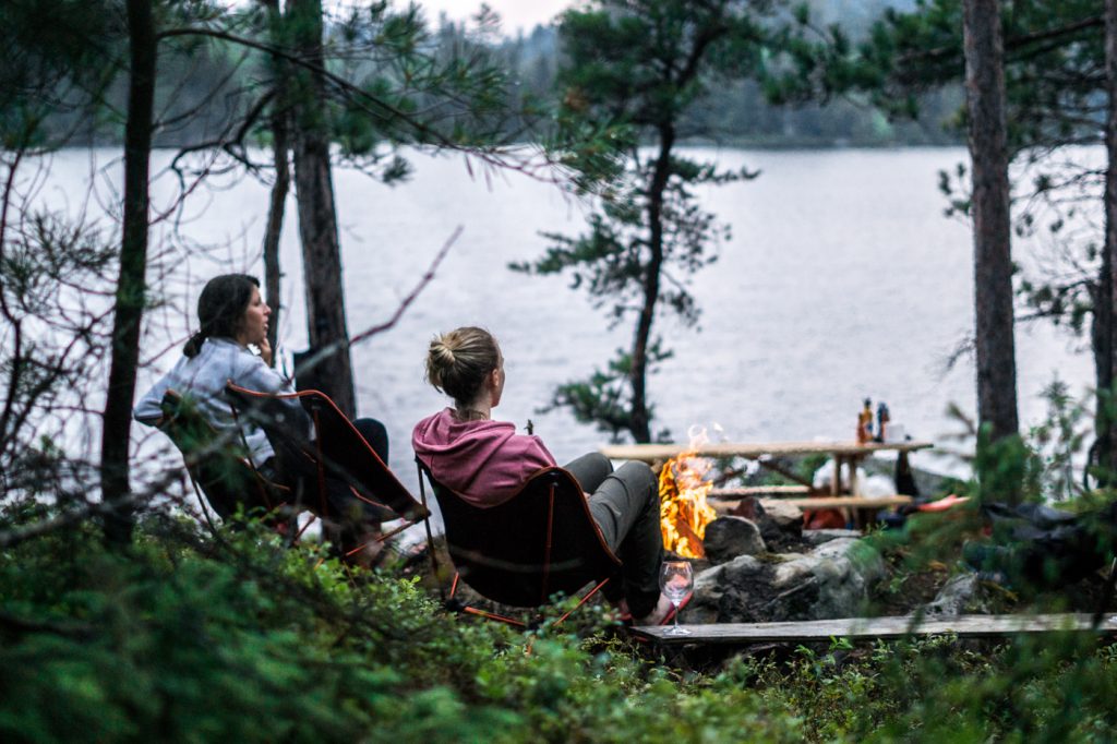 Canot-camping - îles aux Fraises - Abitibi-Témiscamingue