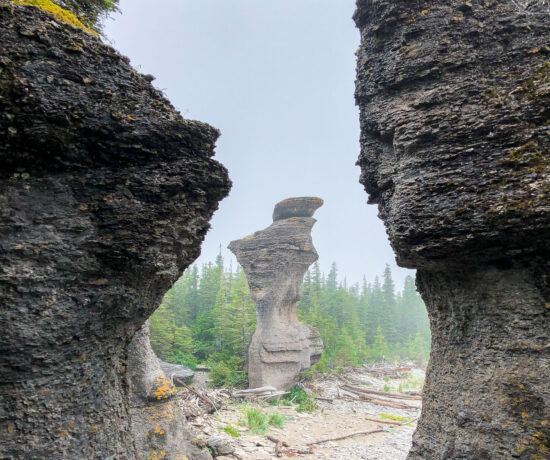 Monolithes de l'archipel de Mingan en roadtrip sur la Côte-Nord, Québec