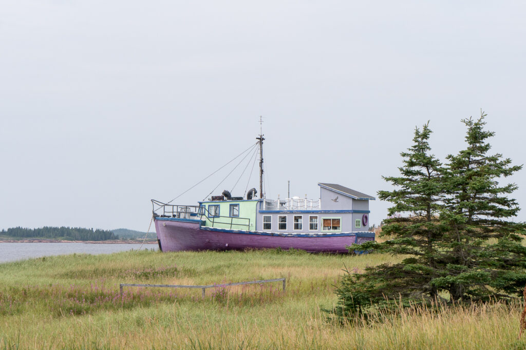 Bateau-maison à Natashquan