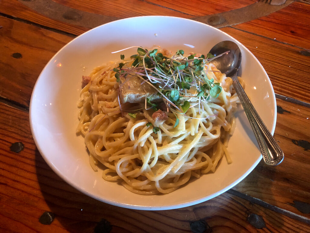 Linguini au Pied-de-Vent aux Pas Perdus