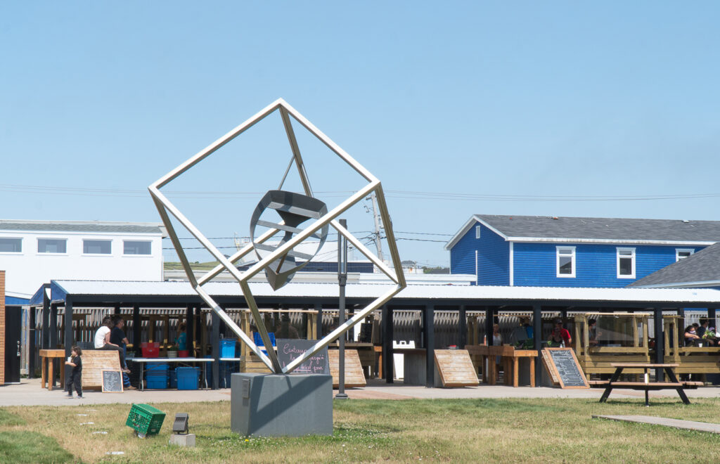 place des gens de Mer - Marché du village de Cap-aux-Meules