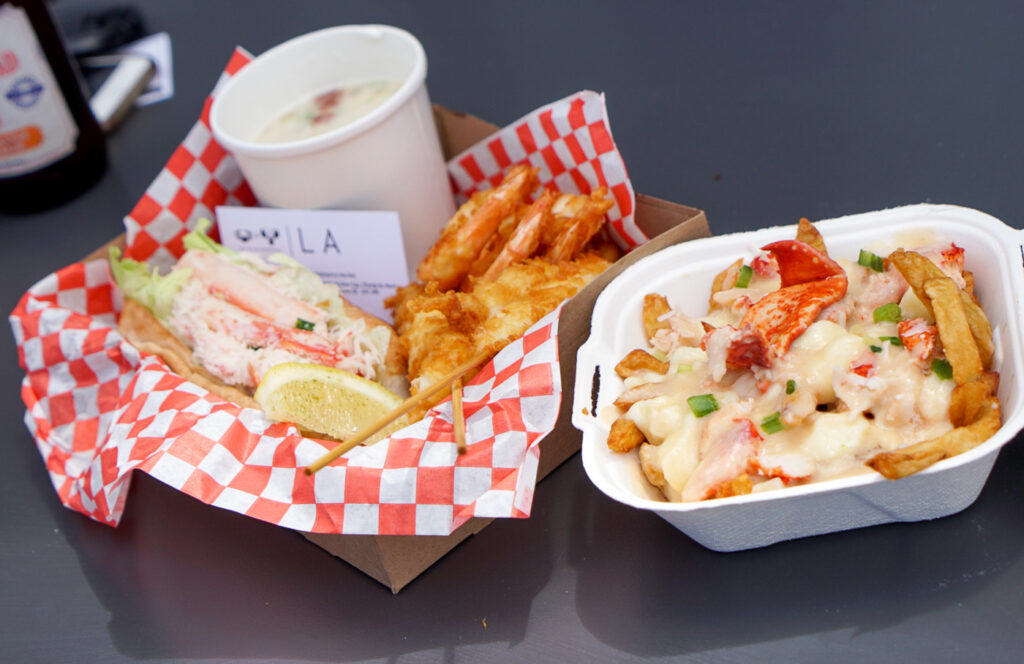 Poutine et queue de homard de LA Pêcherie de la Renaissance