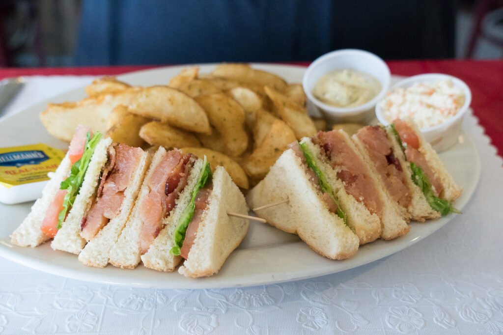 Sandwich au saumon fumé Le Goynish