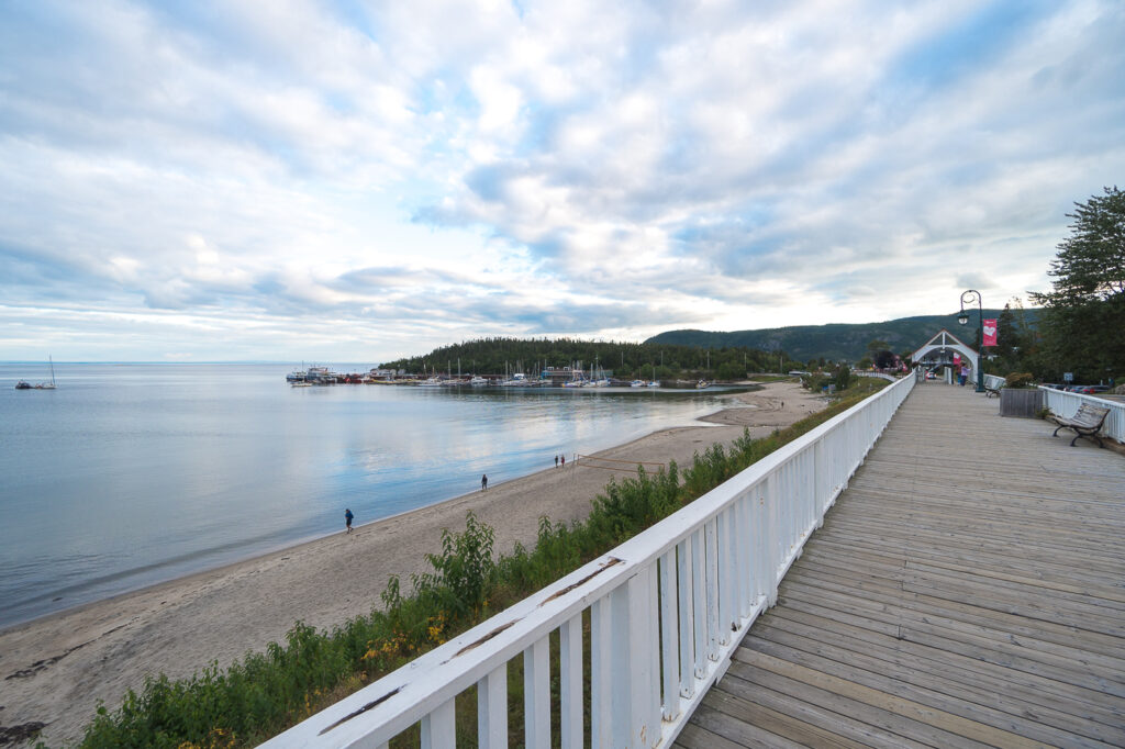 Tadoussac - baie et promenade