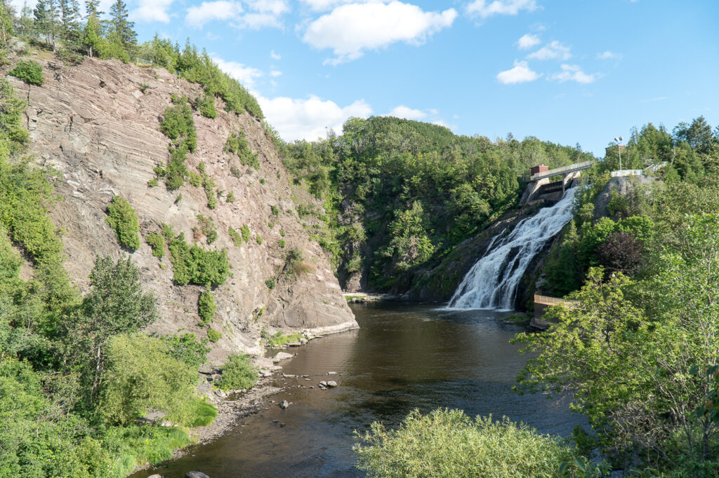 cascades du parc des Chutes de Rivière-du-Loup