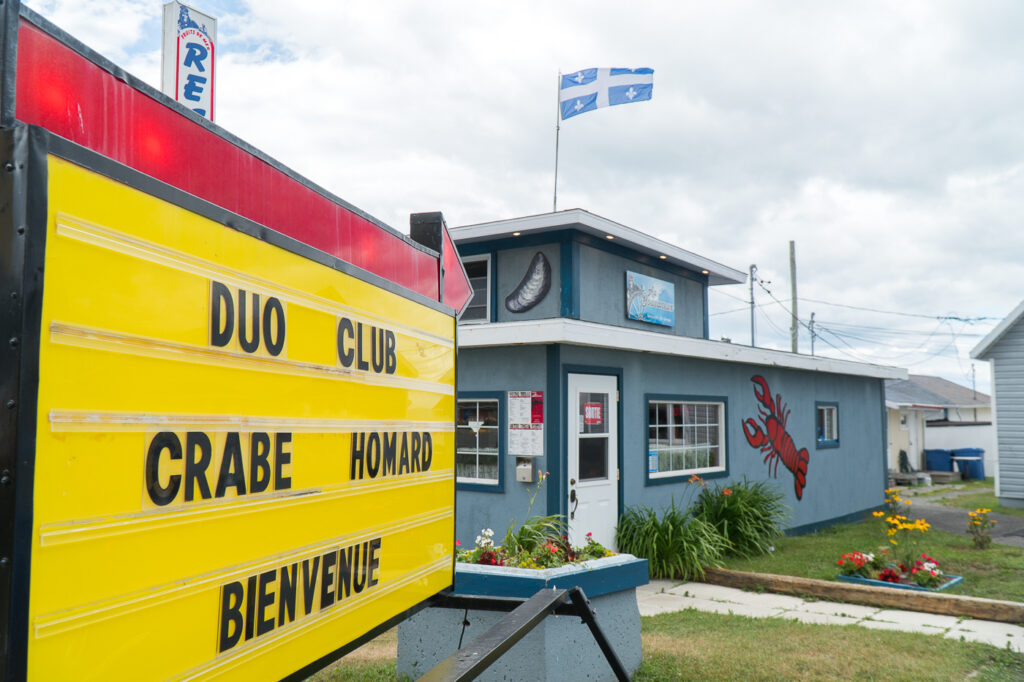 extérieur du resto Au Boucaneux Rivière-du-Loup