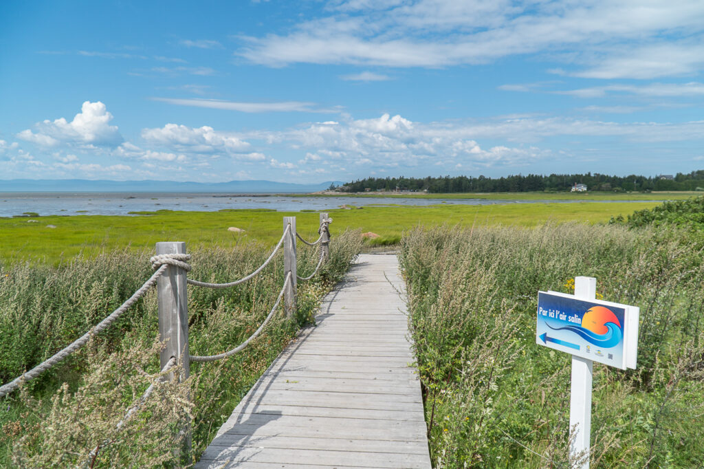 passerelle de plage Notre-Dame-du-Portage