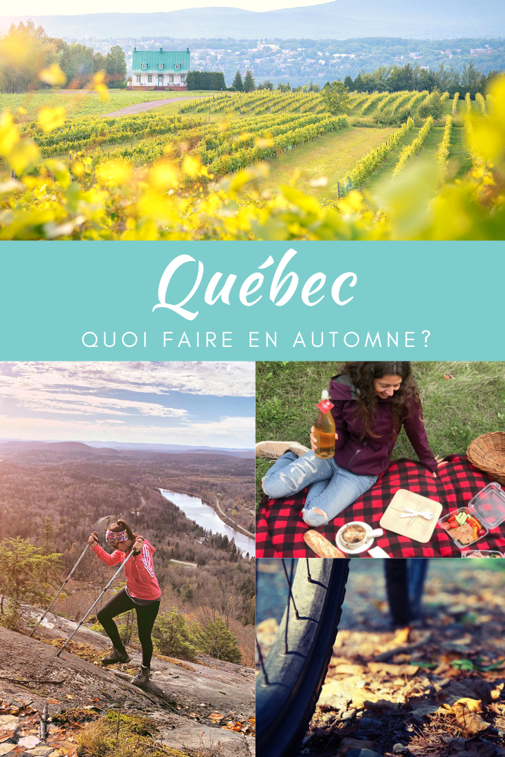 Top expériences à faire en automne au Québec