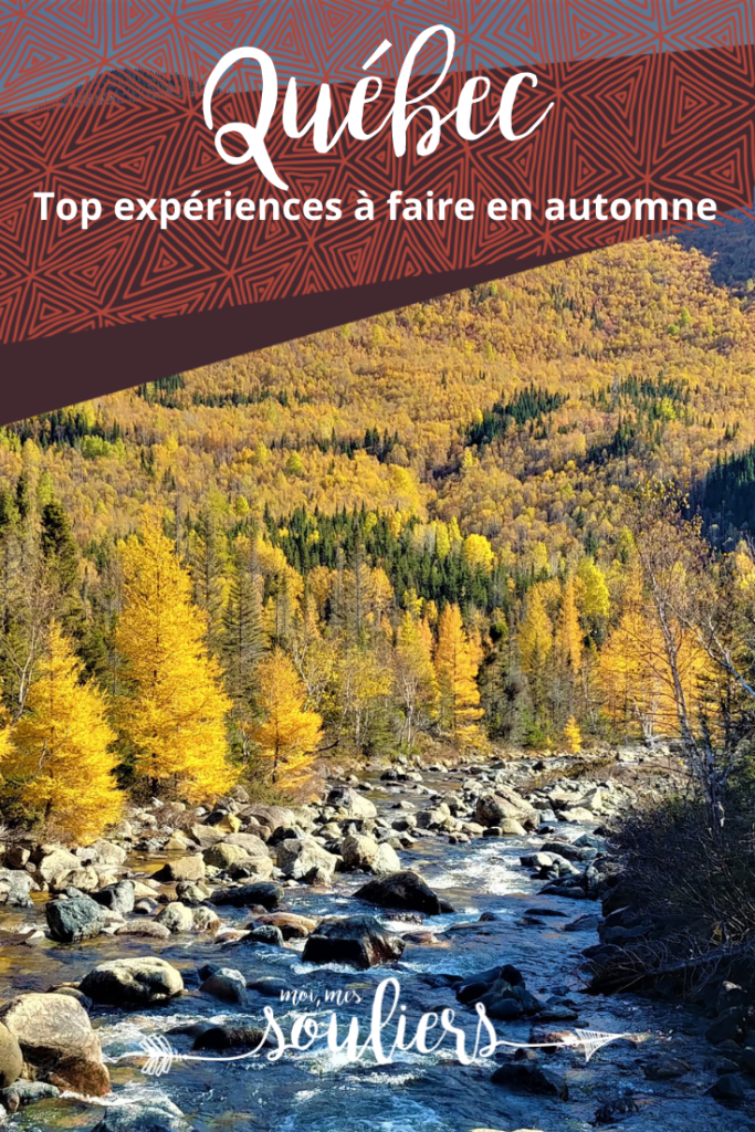 Top expériences à faire en automne au Québec