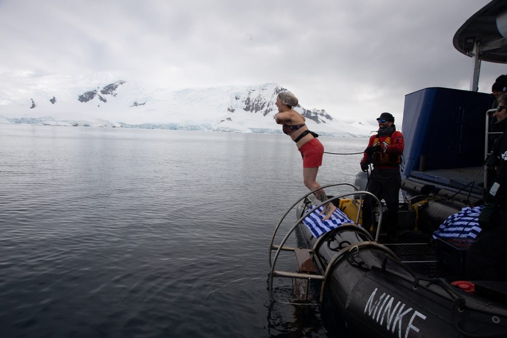 Plongeon polaire en Antarctique