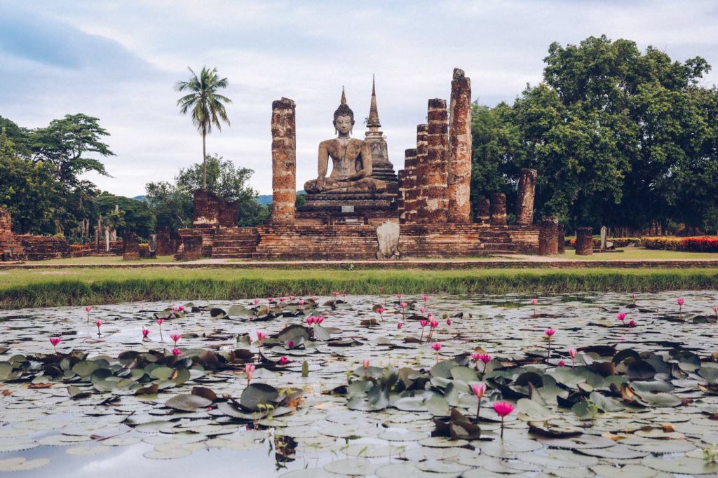 Destinations après COVID - Parc historique de Sukhothai en Thaïlande - Voyages ETC