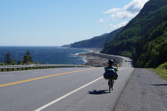 Gaspésie à vélo - La Cyclonomade