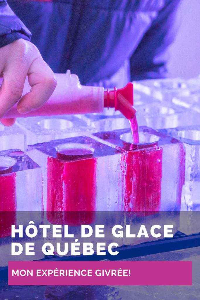 Mon expérience à l'hôtel de glace de Québec