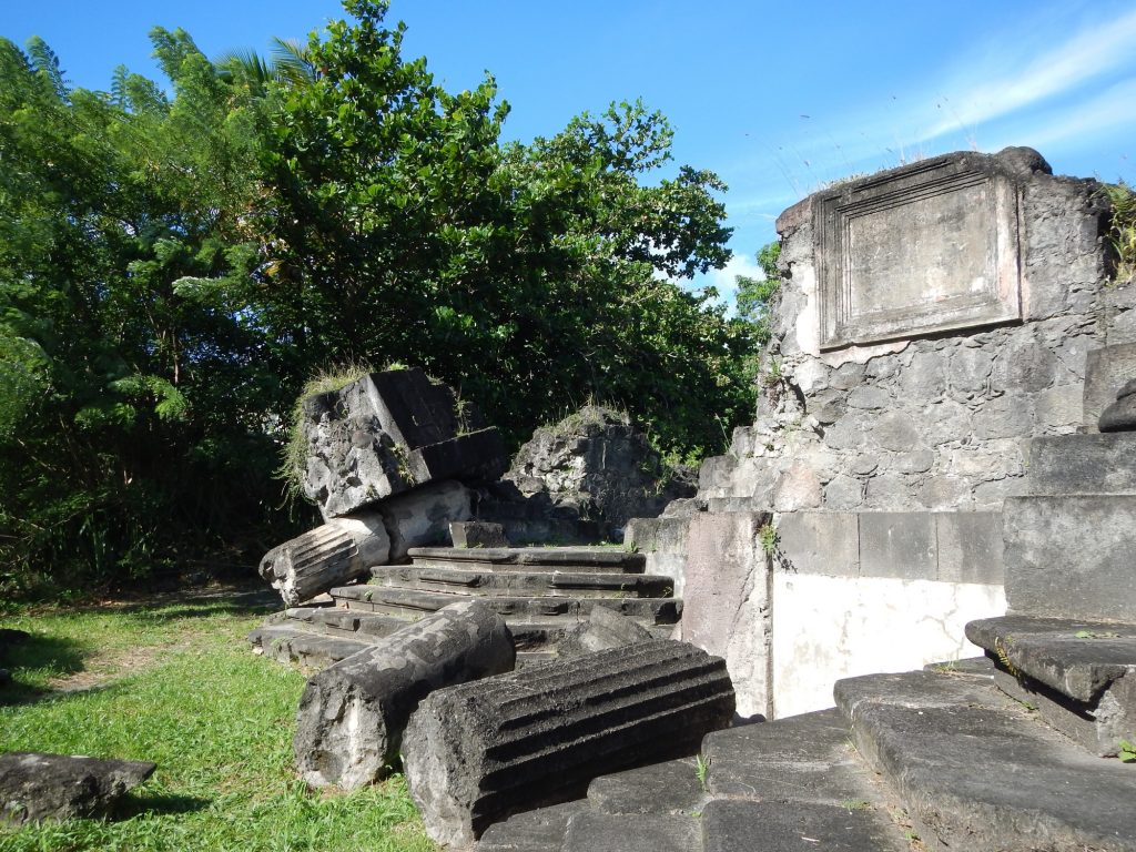 Quoi faire en Martinique - Vestiges de l'église St-Pierre