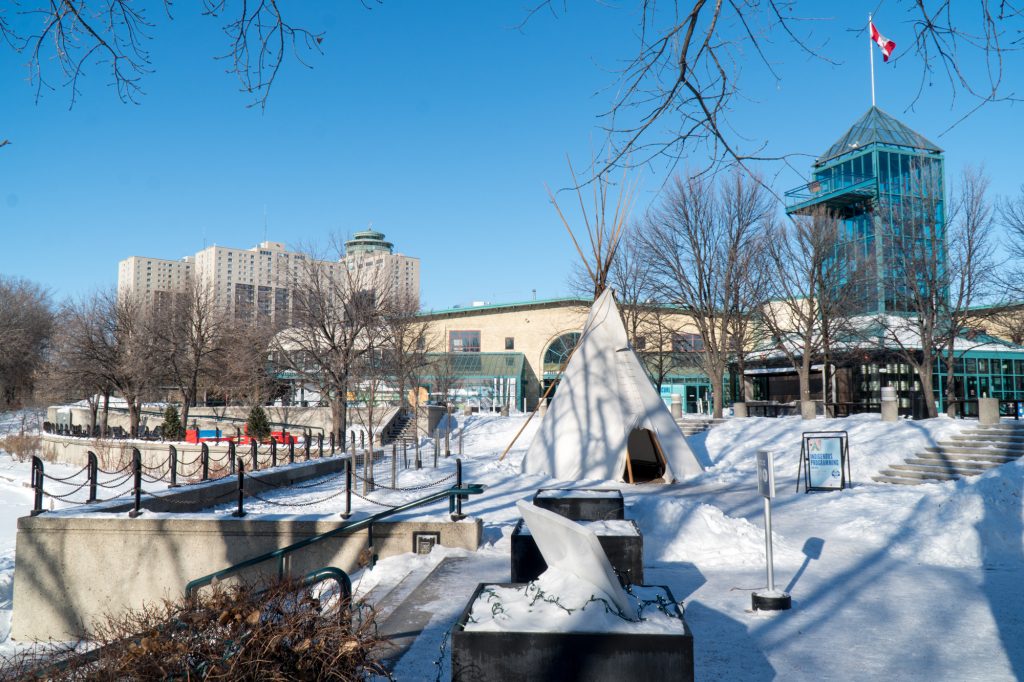 Activités d'hiver - The Forks, Winnipeg