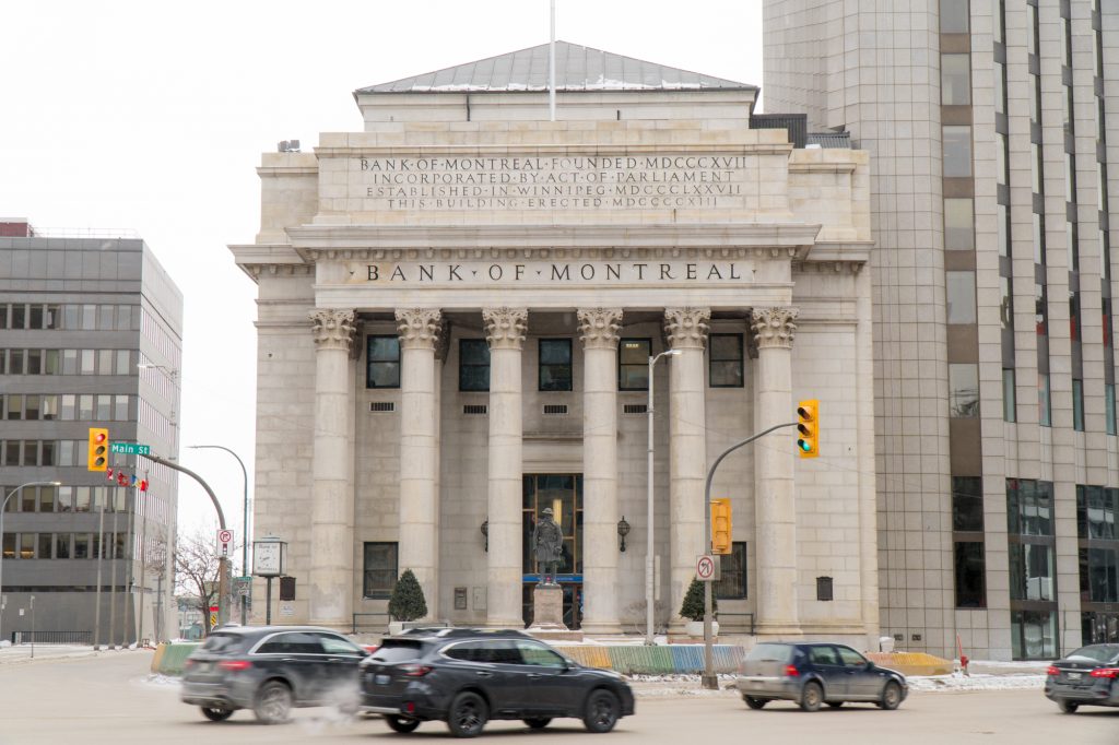 Banque de Winnipeg - coin Portage et Main