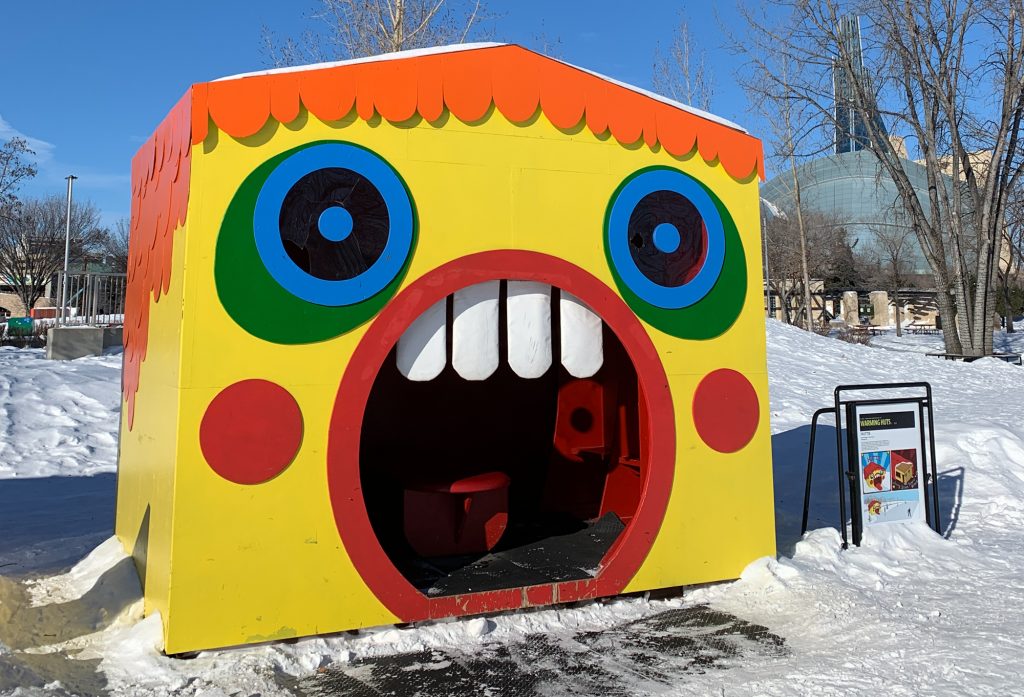 Cabanes en hiver - The Forks - Quoi faire dans l'Ouest canadien