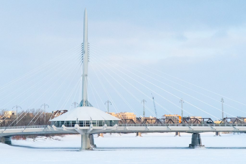 Esplanade Riel - Pont de Winnipeg