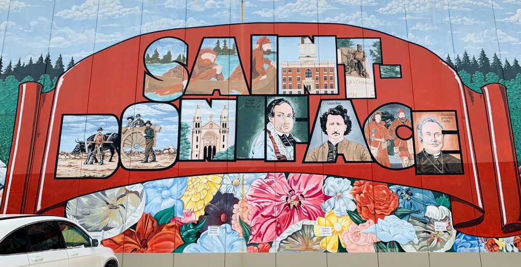 Murale Saint-Boniface - Winnipeg, Manitoba