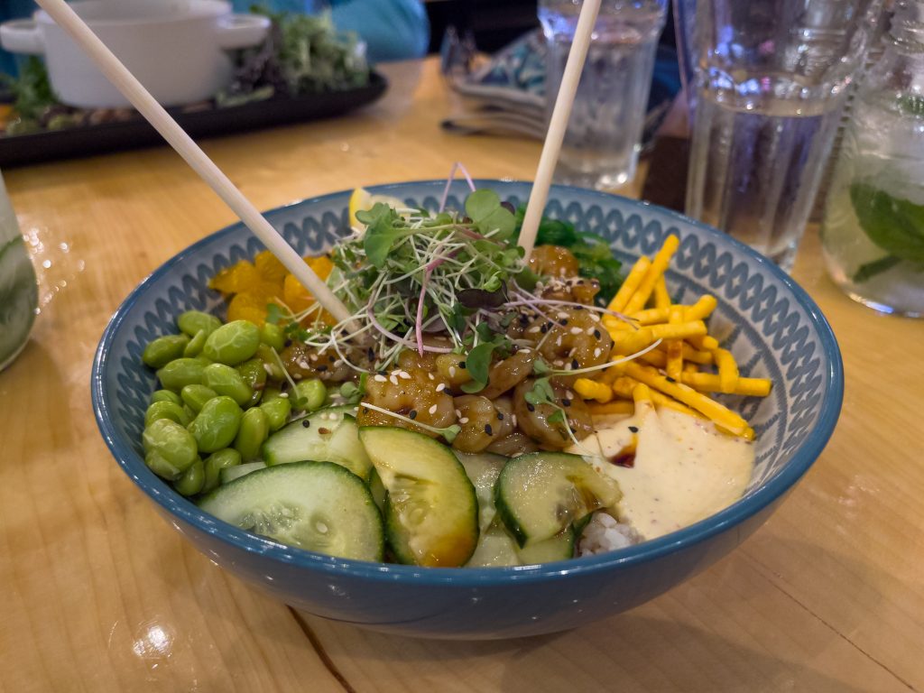 Poké bowl chez Pot et Papilles de Trois-Rivières