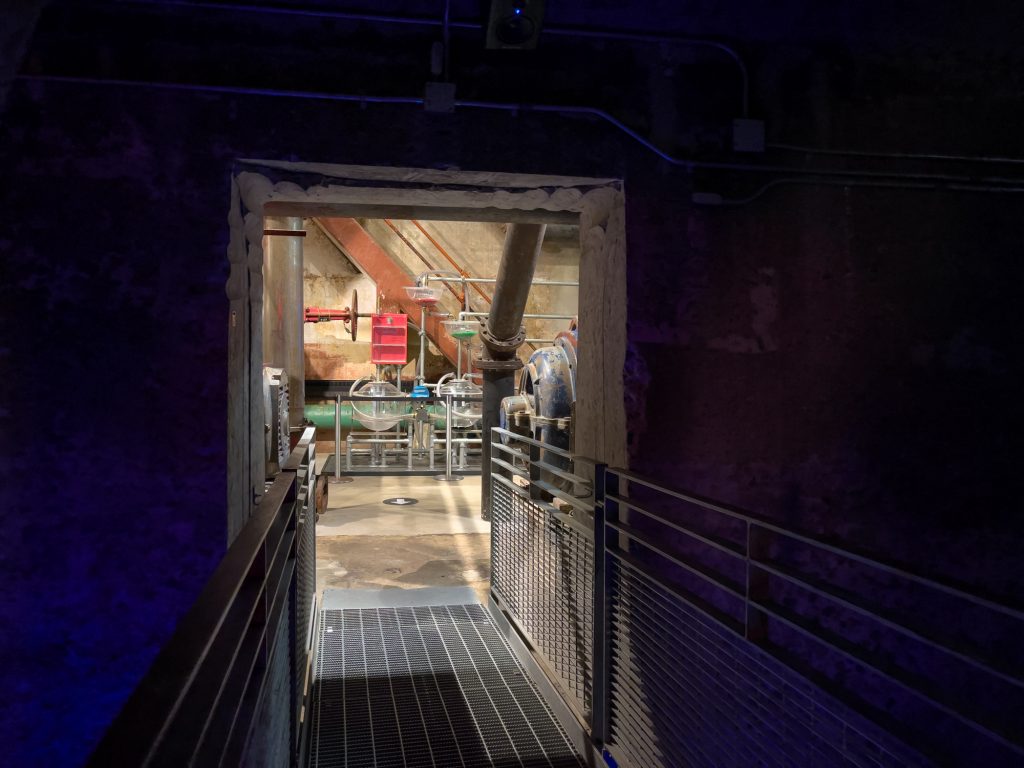 Sous-terrain du musée Boréalis - activité incontournable à faire à Trois-Rivières, Mauricie