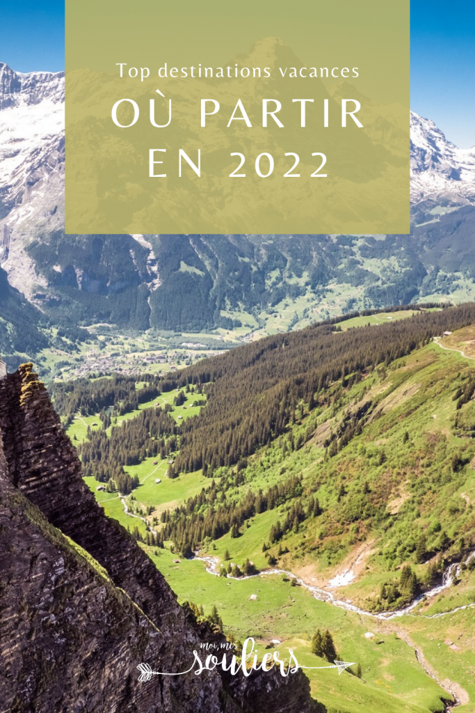 Top destinations où partir en 2022