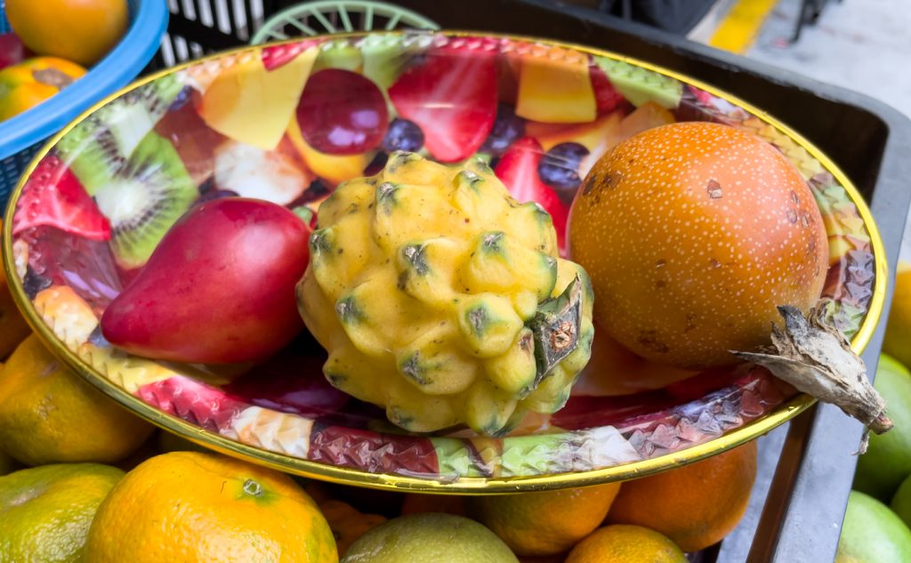 Fruits de Colombie au marché