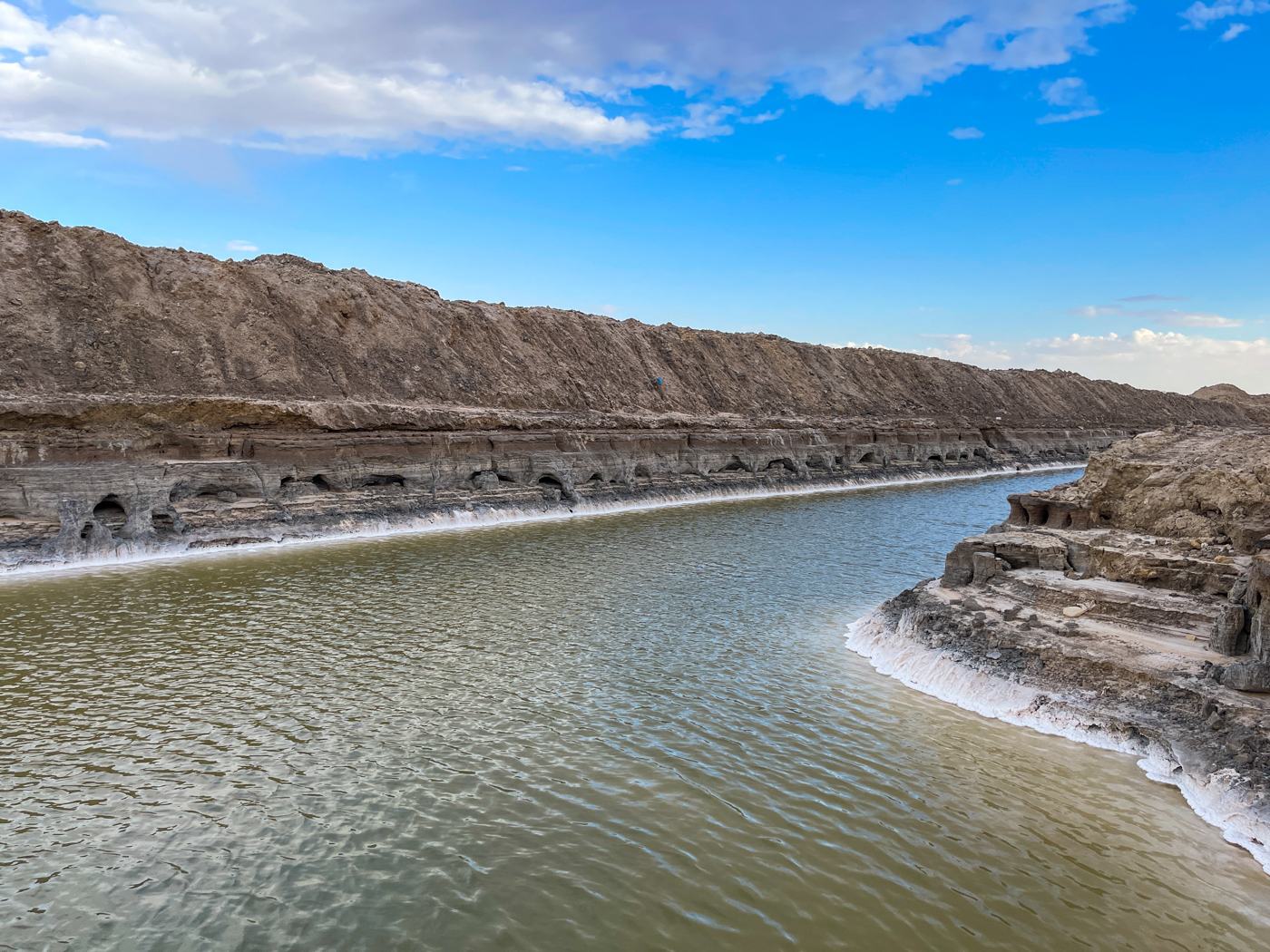 Lagune salée de Chott El Jerid