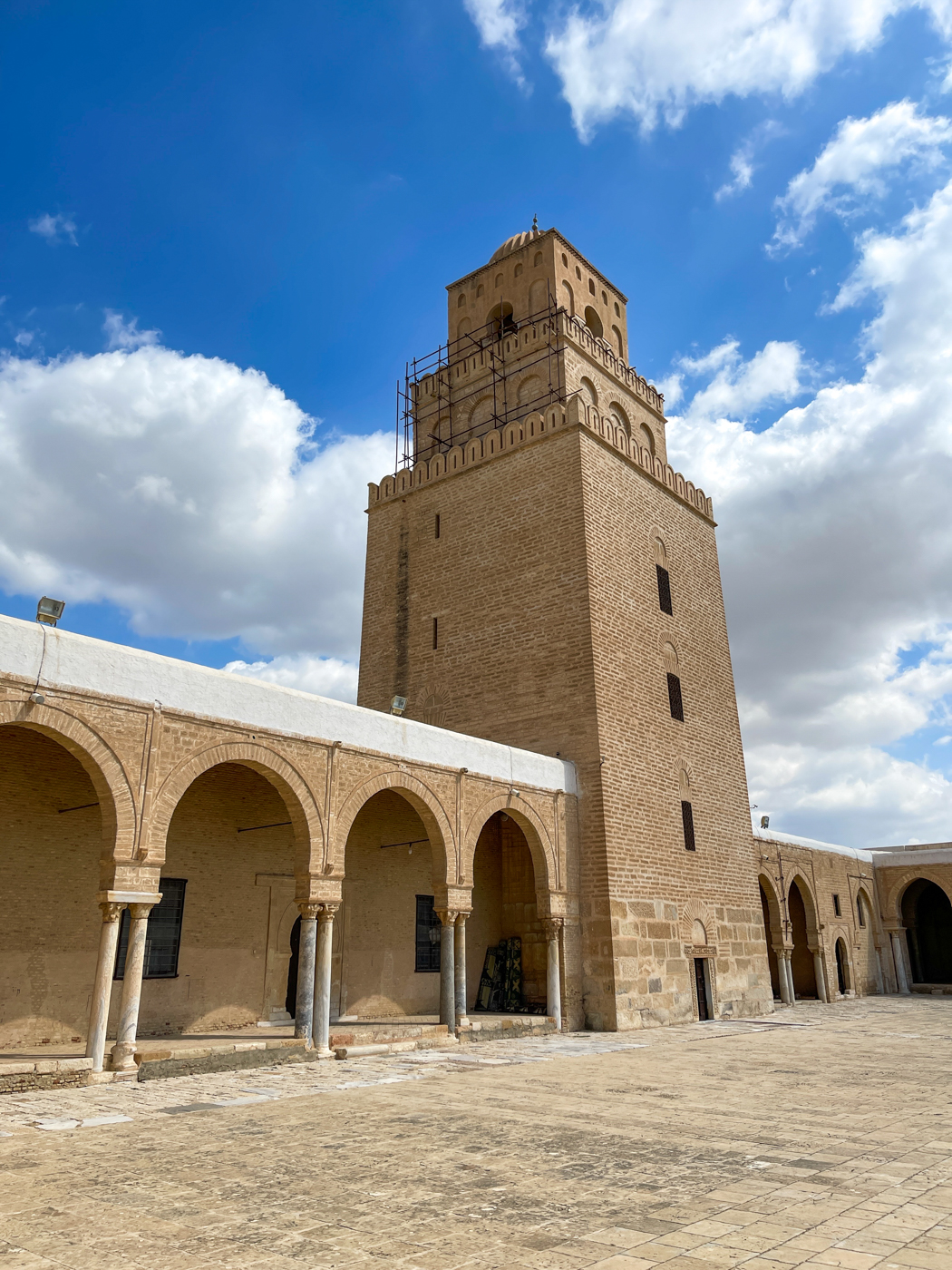 Mosquée de Kairouan en Tunisie