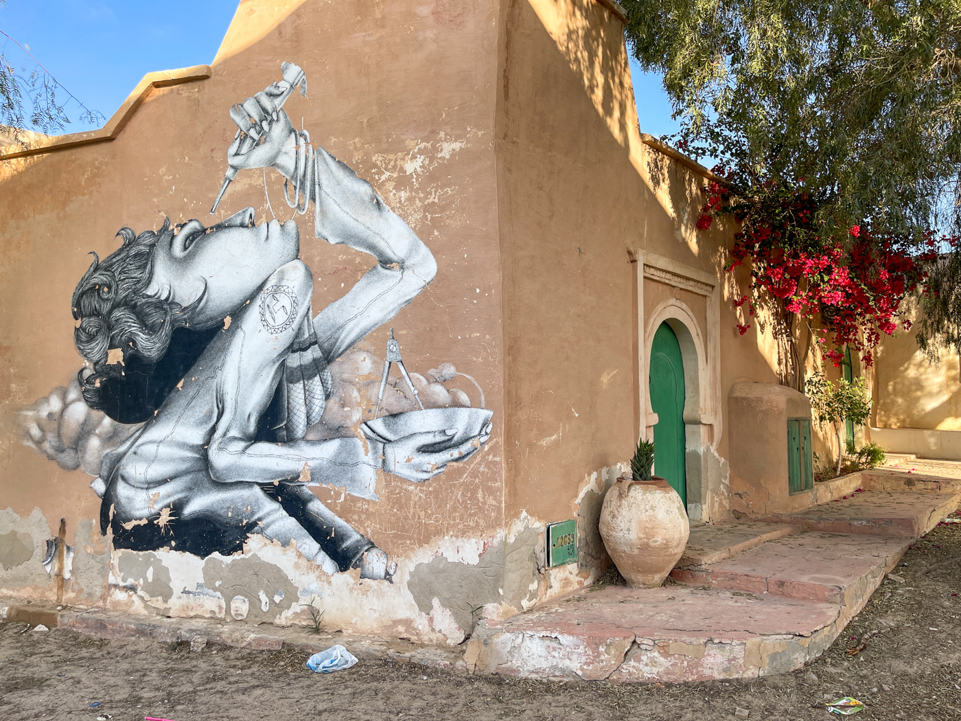 Murales d'art de rue à Djerbahood - Que faire en Tunisie