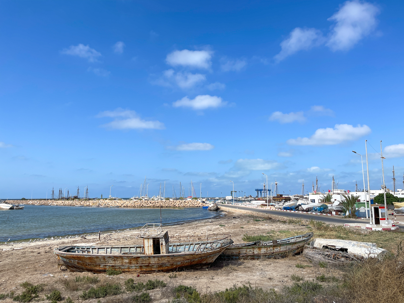 Port de Djerba en Tunisie