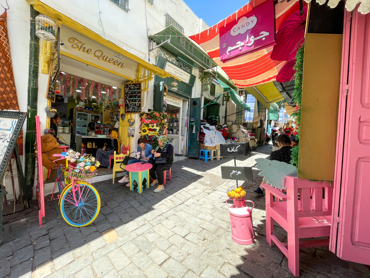 Ruelles de la médina de Tunis