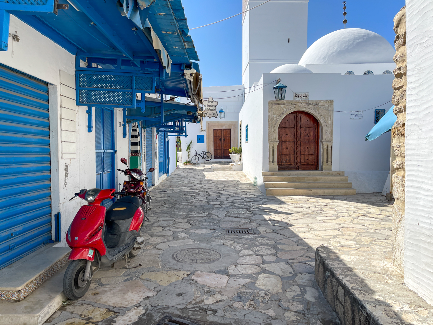 Ruelles de la médina de Hammamet