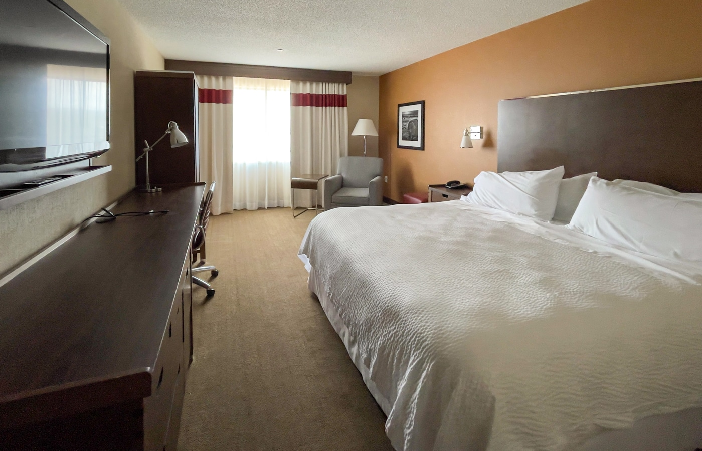 Chambre King au Four Points de Sheraton - Edmundston