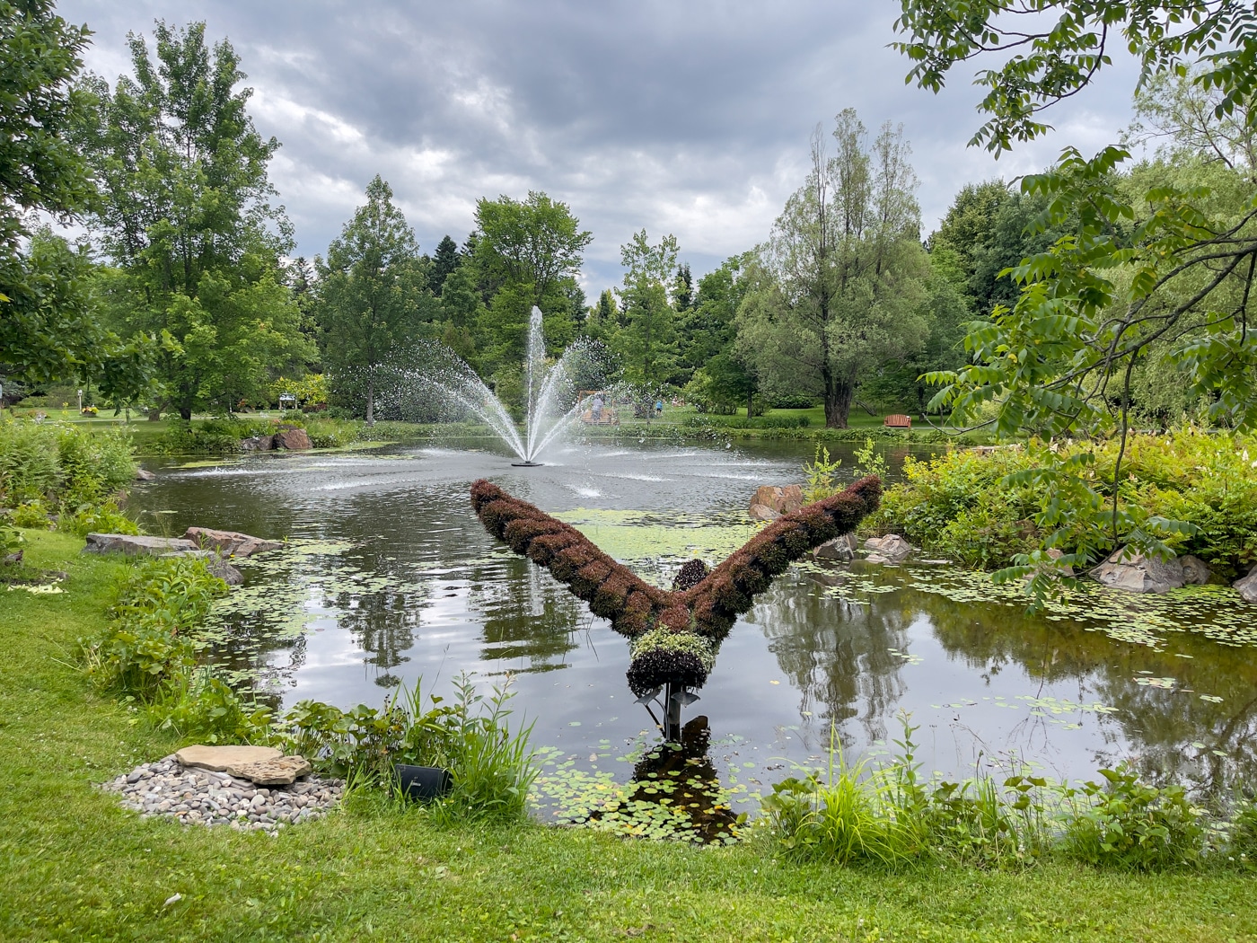 Lac au Jardin botanique