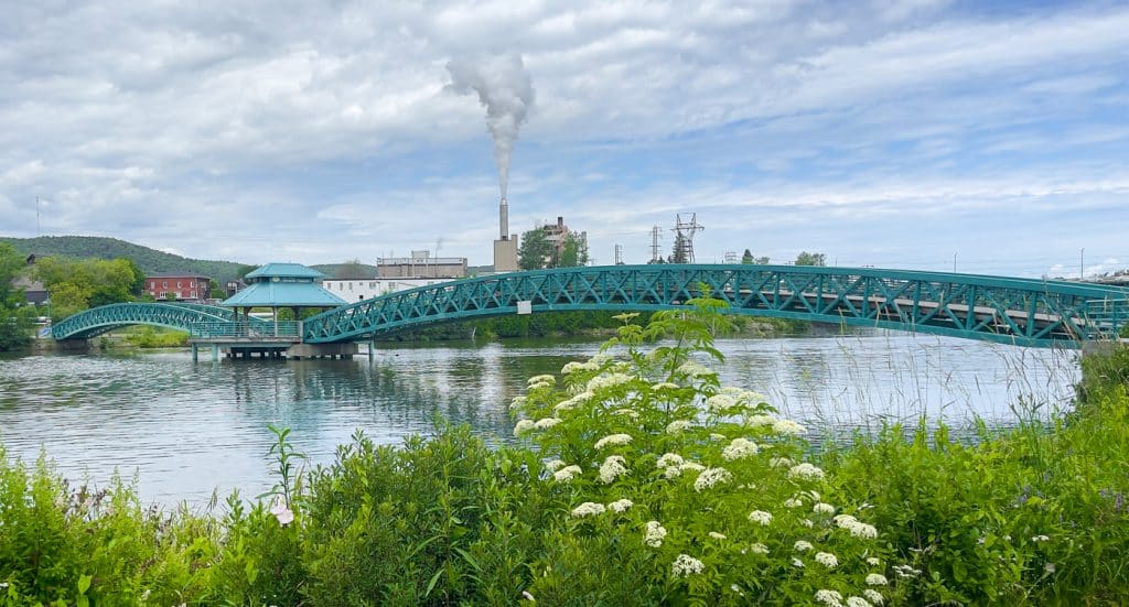 Passerelle piétonne d'Edmundston