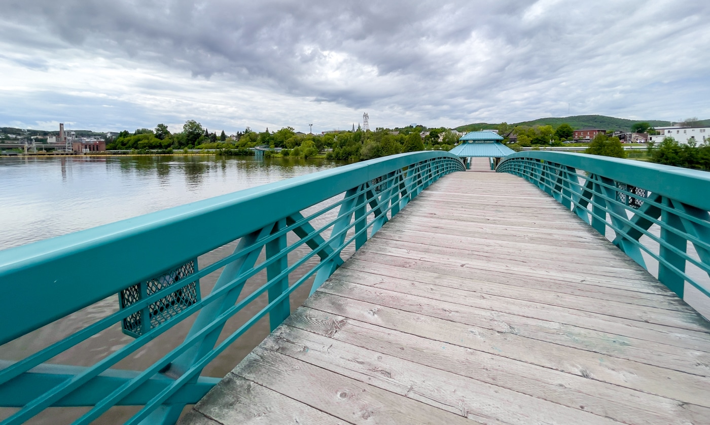 pont du centre-ville du Nouveau-Brunswick, Edmundston