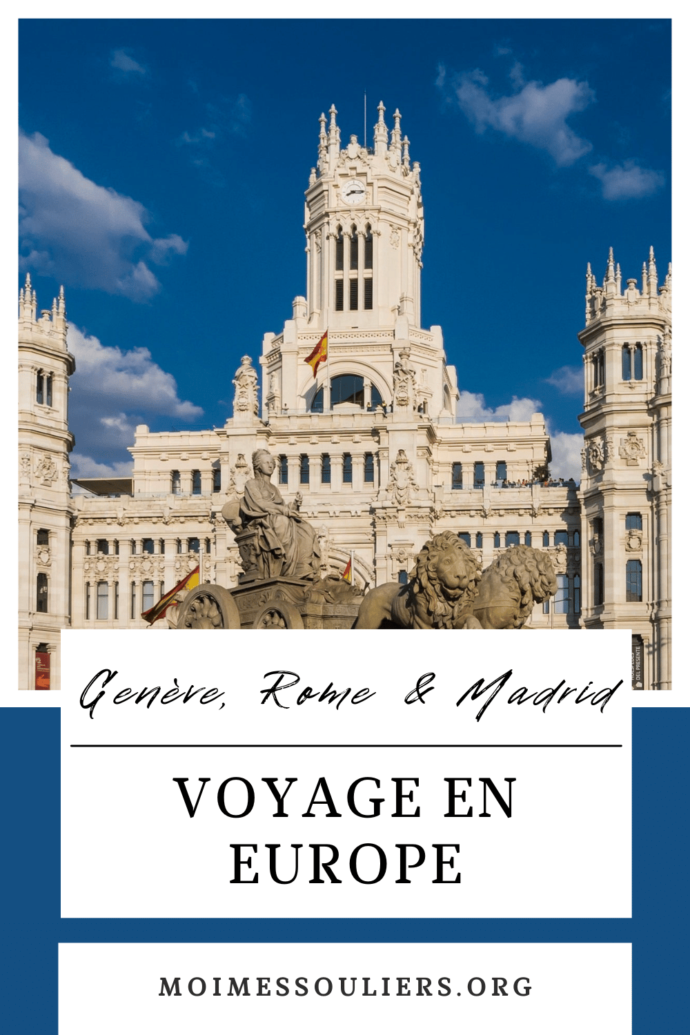 Voyage en Europe: Genève, Rome et Madrid