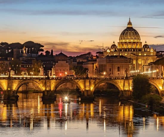 Voyage à Rome - Pont sur le Tibre - Pixabay