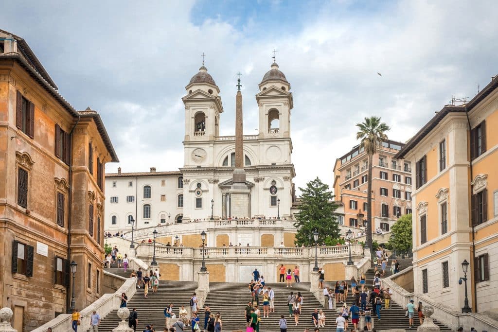 Voyage à Rome - Spanish Steps - Pixabay