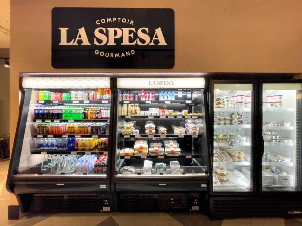 Comptoir gourmand La Spesa au Sheraton Hotel de Laval