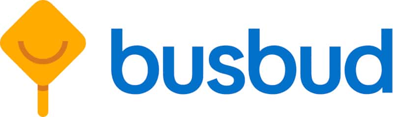 Logo Busbud - trouver des billets de bus pas chers/à rabais