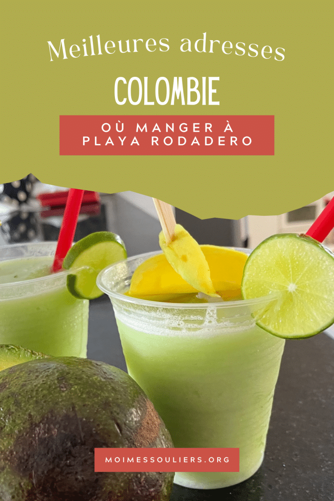 Où manger à Playa Rodadero près de Santa Marta en Colombie?